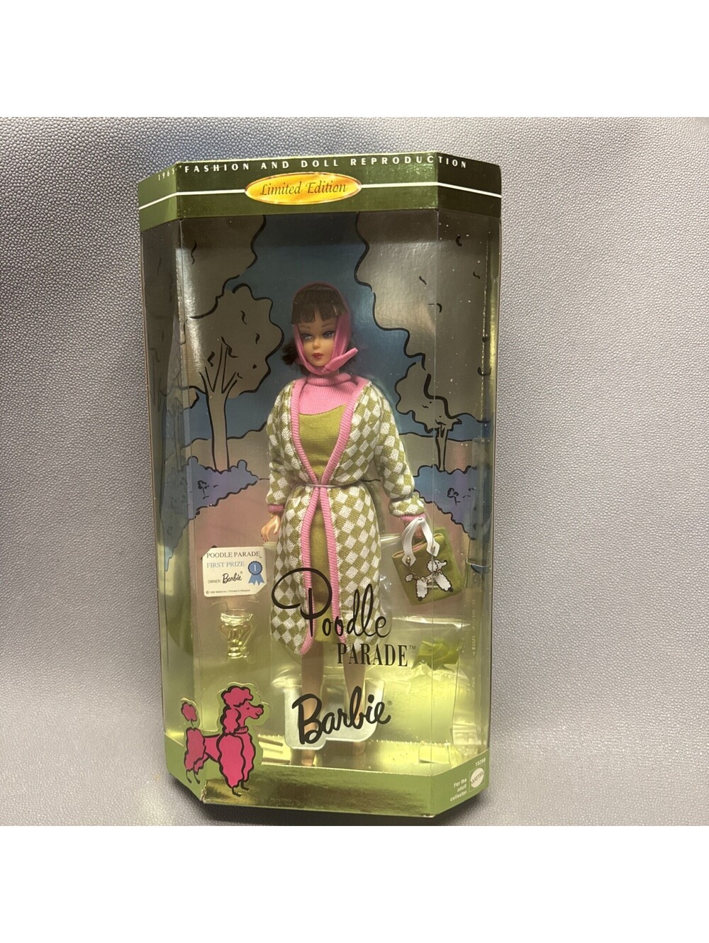 Mattel Poodle Parade Barbie Doll 1995 Vintage Reproduction #15280 READ